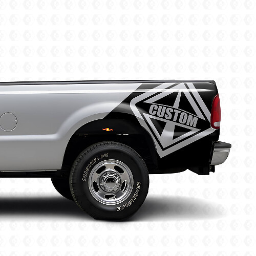 Vinilo adhesivo personalizado para guardabarros trasero para Musclecar F-250 F-350