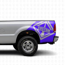 Vinilo adhesivo personalizado para guardabarros trasero para Musclecar F-250 F-350_2