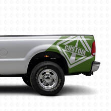 Vinilo adhesivo personalizado para guardabarros trasero para Musclecar F-250 F-350_3
