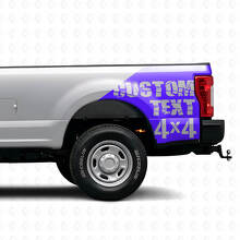 Vinilo adhesivo para aleta trasera lateral 4x4 para Musclecar F-250/350_2