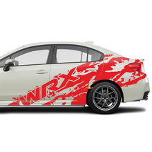 Kit de envoltura de calcomanía de vinilo con salpication Suba Impreza STI WRX
 3