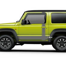 Suzuki JIMNY Puertas laterales Rayas Calcomanía Logotipo Líneas Pegatina
 2