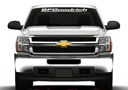 Calcomanía de Vinilo para Parabrisas BFGoodrich