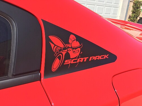 Juego de Calcomanías para Pilar C Scat Pack para Dodge Charger 2011-2020