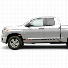 Kit de Pegatinas de Vinilo con Rayas Laterales Estilo TRD para Toyota Tundra CrewMax 2007-2015_4