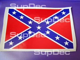Calcomanía grande de la bandera de General Lee 46