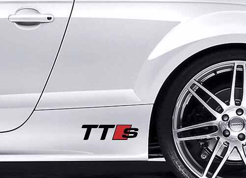 Juego de vinilos laterales estilo TTS para Audi TT