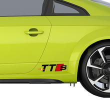2X AUDI TTS Vinilo cuerpo Calcomanía pegatina Sport Racing emblema logo calidad premium
 2