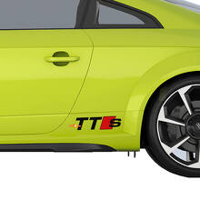 Juego de vinilos laterales estilo TTS para Audi TT_2