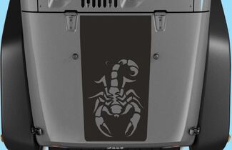 Calcomanías de Jeep Jeep Wrangler Blackout Scorpion calcomanía de vinilo H114