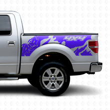 Vinilo adhesivo lateral trasero estilo 4x4 Off Road para camión Musclecar 2010-2020_6
