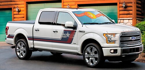 NUEVO Capitán América tema superhéroe patriótico Ford F-150 Hockey Tremor Estilo Pegatinas Calcomanías Rayas Gráficos de vinilo
