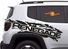 NUEVOS gráficos Jeep Renegade 2017-2019 - Juego de calcomanías Acabados mate brillantes 2