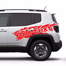 Calcomanía de vinilo de gráficos Renegade Splash para Jeep Renegade_3