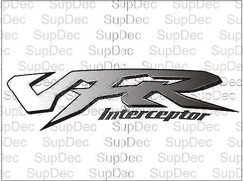Juego de calcomanías de vinilo para motocicleta Honda VFR Interceptor
