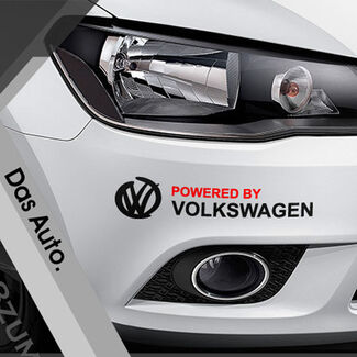 Etiqueta engomada del coche del vinilo de la etiqueta del lado del parabrisas delantero de VW para el exterior de la ventana de Volkswagen