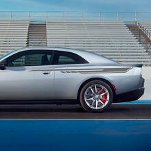 Striegas de calcomanías de panel lateral para Dodge Charger Electric
 2