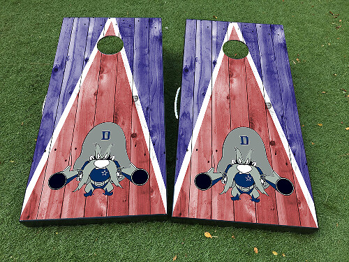Juego de adhesivos envolventes para tablero de cornhole de los Dallas Cowboys
