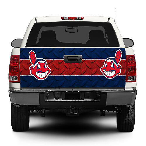 Calcomanía de vinilo para maletero de camiones pickup de béisbol de Cleveland