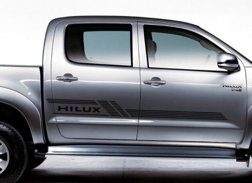Toyota HILUX Gráficos calcomanía lateral raya calcomanía modelo 1