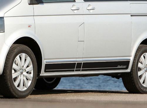 Volkswagen T5 bus Multivan - pegatina gráfica con franja lateral