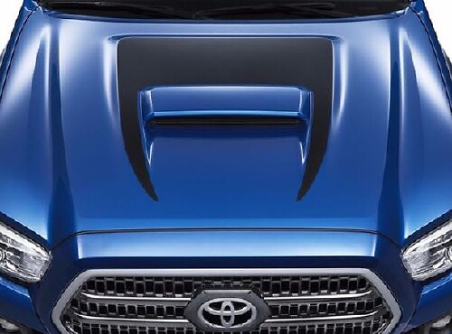 Calcomanía de vinilo tipo toma de aire TRD Pro para capó Toyota Tacoma 2016-2017