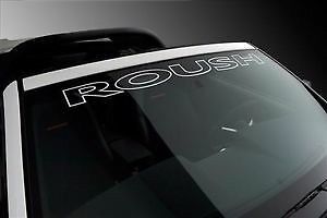 Vinilo adhesivo para parabrisas estilo contorno Roush para Musclecar Musclecarmodel