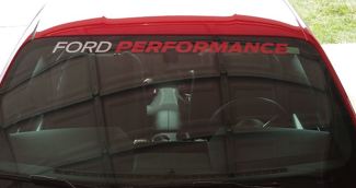 1999-2004 Mustang New Ford Performance Parabrisas Banner Calcomanía Gráficos de vinilo