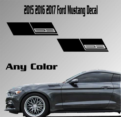 2015 2016 2017 Ford Mustang Fender vinilo calcomanía pegatina Ecoboost 2.3 Turbo coche