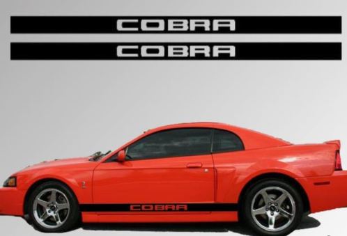 1994-2004 Ford Mustang Rocker Stripe vinilo calcomanía GT 5.0 gráfico Cobra