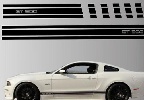 Calcomanía de vinilo para moldura lateral para Musclecar Musclecarmodel 2010-2014