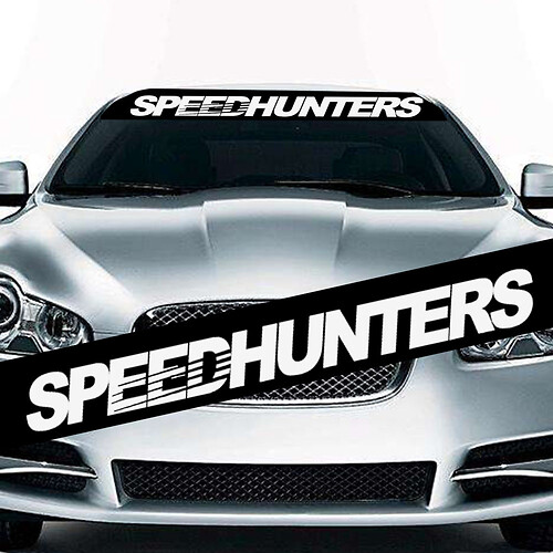 Pegatina de vinilo para parabrisas estilo JDM Speedhunters