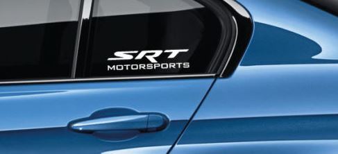 Adhesivo Vinilo para Ventana Lateral SRT Motorsports