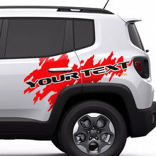 Calcomanía de vinilo con gráfico salpicado para Jeep Renegade Cherokee_3