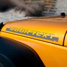 Calcomanía de vinilo de letras para capó lateral Stip para Jeep Wrangler Rubicon Sahara_2
