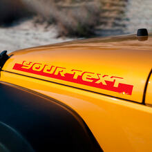Calcomanía de vinilo de letras para capó lateral Stip para Jeep Wrangler Rubicon Sahara_3