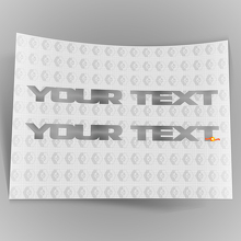 Pegatinas de vinilo con letras para guardabarros, calcomanías para Jeep Wrangler_2