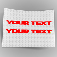 Pegatinas de vinilo con letras para guardabarros, calcomanías para Jeep Wrangler_3