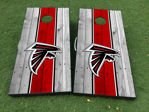 Calcomanía de juego de mesa de Cornhole de fútbol de los Atlanta Falcons, envolturas de vinilo con laminado