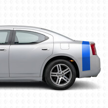 Calcomanía adhesiva de vinilo para borde de cama y maletero con raya de acento para Dodge Charger 2006-2010_3