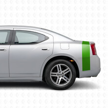 Calcomanía adhesiva de vinilo para borde de cama y maletero con raya de acento para Dodge Charger 2006-2010_5