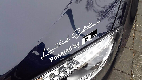 Par de Pegatinas de Edición Limitada Estilo R-Line para Volkswagen Touareg Beetle Passat