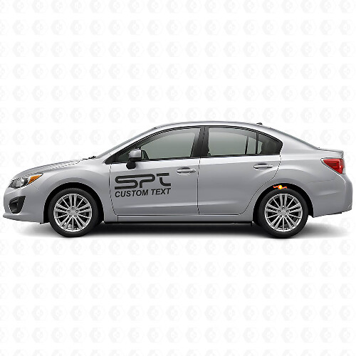 Calcomanías laterales personalizadas estilo deportivo para vehículos Subaru
