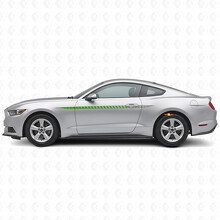 Kit de pegatinas laterales de vinilo con rayas de competición para Musclecar Musclecarmodel 2015-2020_3