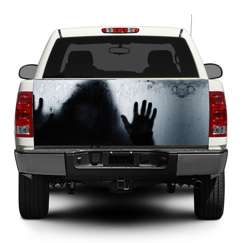 Shadow Man Danger Tailgate Decal Sticker Wrap Pick-up Truck SUV Car