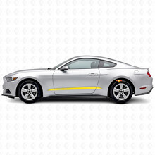 Kit de vinilo de tiras contorneadas personalizadas para la parte baja lateral para Musclecar Musclecarmodel 2015-2020_5