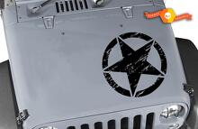 JEEP Calcomanía Calcomanía Capó gráficos 07-16 Wrangler Rubicon JK Rockit 2