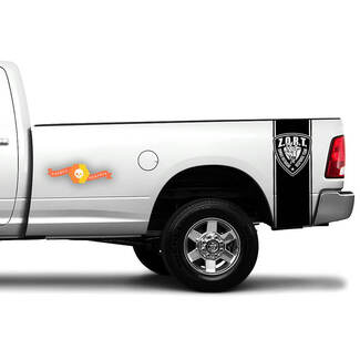 Zombie Hand ZORT Outbreak Truck Bed Side Decal Stickers se adapta a Dodge Ram Chevy Ford F150 Toyota