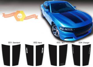 Dodge Charger Hood Accent Decal Sticker Hood gráficos se adapta a los modelos 2015-2016