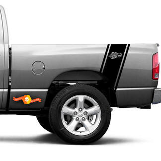Dodge Ram Pickup Truck cama vinilo calcomanía gráficos pegatinas Superbee 1500 2500 3500 1